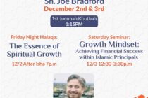 Friday night and Finance Seminar With Sh. Joe Bradford